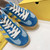 High quality replica UA Adidas x Gucci Gazelle Blue,  Sneaker