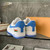 buy High quality replica UA Louis Vuitton x Nike Air Force 1s in White Blue, Sneaker replica from hypereptime LV