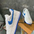buy High quality replica UA Louis Vuitton x Nike Air Force 1s in White Blue, Sneaker replica from hypereptime LV