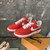 buy High quality replica UA Louis Vuitton x Nike Air Force 1s in Red, Sneaker replica from hypereptime LV