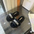 buy High quality replica UA Dior Chez Moi Black Cotton Embroidery and White Shearling, Slides replica from hypereptime DIOR