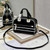 buy High Quality Replica UA Small Dior Vibe Zip Bowling Bag Black, Bag replica from hypereptime DIOR