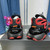 buy High Quality Replica UA  Balmain neoprene and leather Unicorn low-top Red, Sneakers replica from hypereptime Other brands