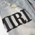High Quality Replica UA Amiri Denim Applique Logo Jean Clay Indigo, Pants