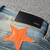 High Quality Replica UA Amiri x Chemist leather stars jeans orange, Pants