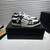High Quality Replica UA  Amiri Color Block Low Top Grey, Tan, B&W Sneakers (Pick Color)