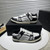 High Quality Replica UA  Amiri Color Block Low Top Grey, Tan, B&W Sneakers (Pick Color)