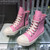 High Quality Replica UA Rick Owens Phlegethon High 'Pink Milk' Sneakers