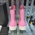 High Quality Replica UA Rick Owens Phlegethon High 'Pink Milk' Sneakers