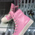 High Quality Replica UA Rick Owens Phlegethon High 'Pink Milk' Sneakers