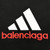 High Quality Replica UA Balenciaga Men's Balenciaga Oversized in Black  Adidas Sweatshirt (Pick Color)