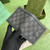 High Quality Replica UA  Gucci Ophidia GG Grey Wallet
