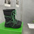 High Quality Replica UA Botega Veneta Puddle Bomber Black Parakeet Boots