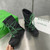 High Quality Replica UA Botega Veneta Puddle Bomber Black Parakeet Boots