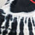 High Quality Replica UA Balenciaga Valentine's Day 22 Tie-dye Rib Triangle Oversized in Black T-Shirt