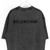 High Quality Replica UA Balenciaga Logo Medium Fit Black/White T-shirt (Pick Color)