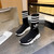 High Quality Replica UA Balenciaga X Adidas Speed in Black with White Sneakers
