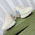 High Quality Replica UA The North Face x Gucci Rhyton White leathe Sneakers