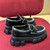 High Quality Replica UA Prada Brushed Leather Monolith Loafers