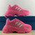 High Quality Replica UA  Balenciaga x Adidas Women's Triple S in Neon Pink Sneaker