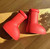 MSCHF Red ASTRO BOY boots High quality UA replica