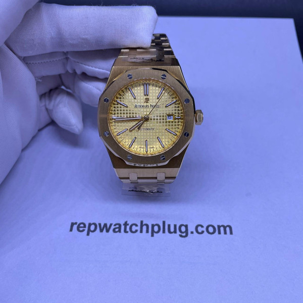 Buy high quality replica plain Jane  Audemars Piguet AP Royal Oak watch (Pick style) from HypeRepTime, best replica designer brand website