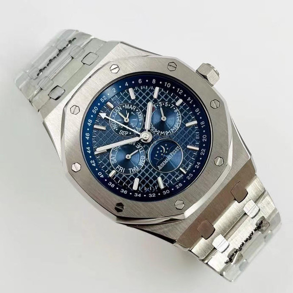 buy High quality replica plain Jane  Audemars Piguet AP Blue dial replica from hypereptime Audemars Piguet