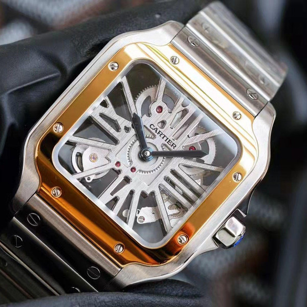 buy High quality replica Plain Jane Cartier Skeleton Two tone gold replica from hypereptime Other brands