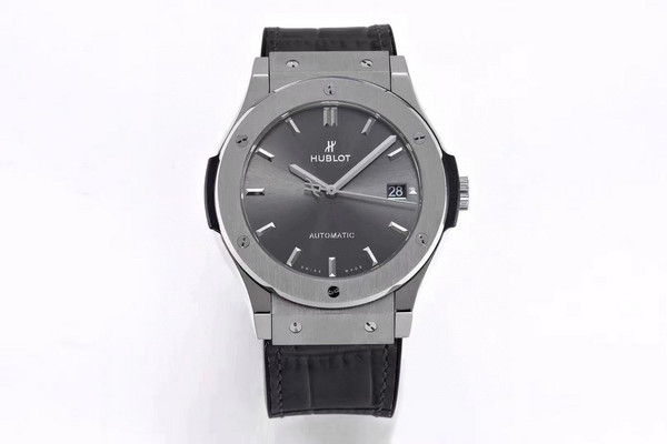 High quality replica plain jane Hublot classic fusion series silver/black silver face watch