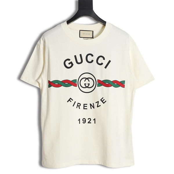 buy High quality replica UA Gucci 22ss braided print Tshirt replica from hypereptime Gucci