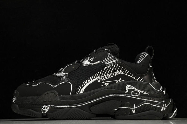 buy High quality replica UA Balenciaga BL Track Trainers Black Sneakers replica from hypereptime Balenciaga