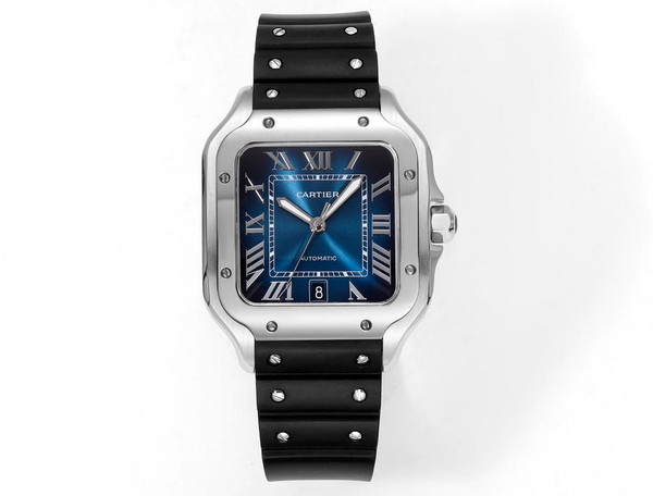 buy Super clone replica Cartier Santos Skeleton AF1 Series silver/ gold watch (select colorway) replica from hypereptime Cartier