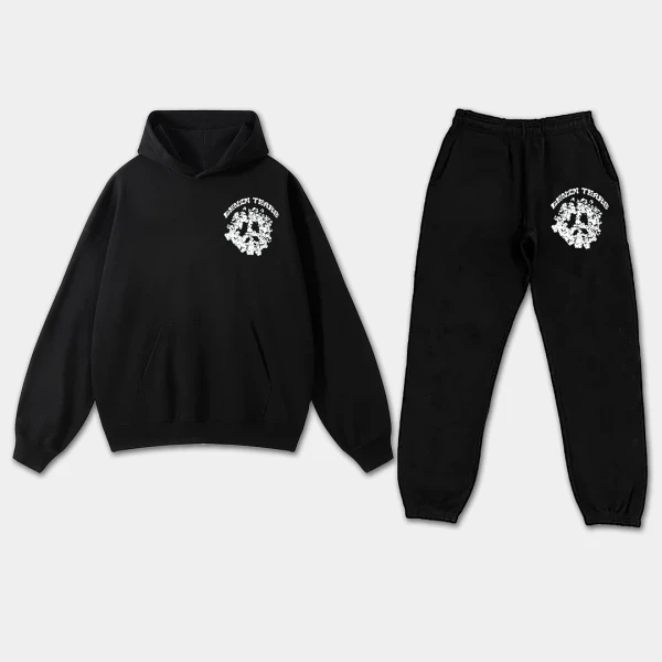 Buy High quality replica UA Street Casual Denim Tears Graphic Hoodie & Sweatpants Two Piece Set from HypeRepTime, best replica designer brand website