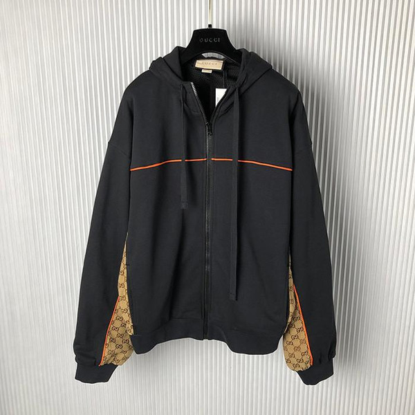 buy High quality replica UA Gucci Cotton jersey zip Jacket replica from hypereptime Gucci
