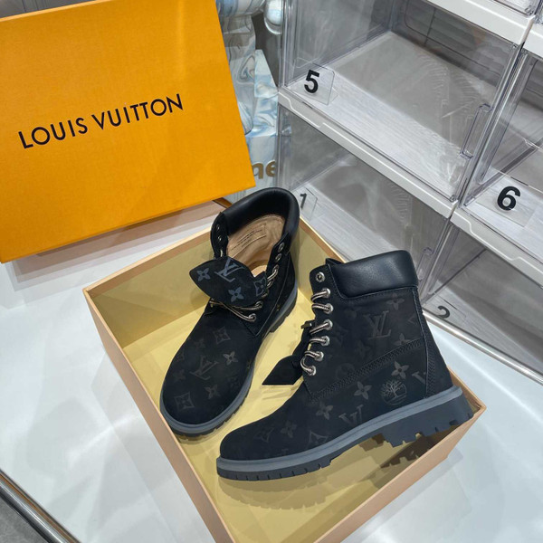 High quality replica UA  Louis Vuitton x Timberland Ankle Boots Sneaker (Select Colorway)