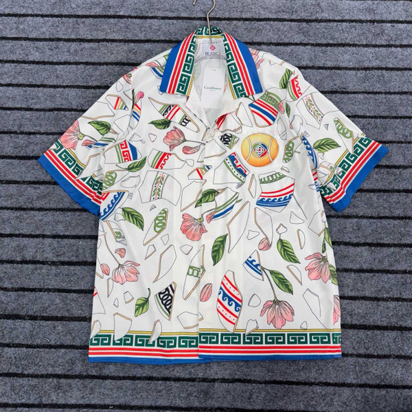 High Quality Replica UA Casablanca Le Vase Brise Silk Shirt