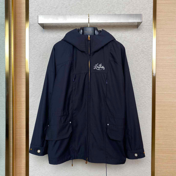 High quality replica UA LV Louis Vuitton Technical Wool Parka Jacket
