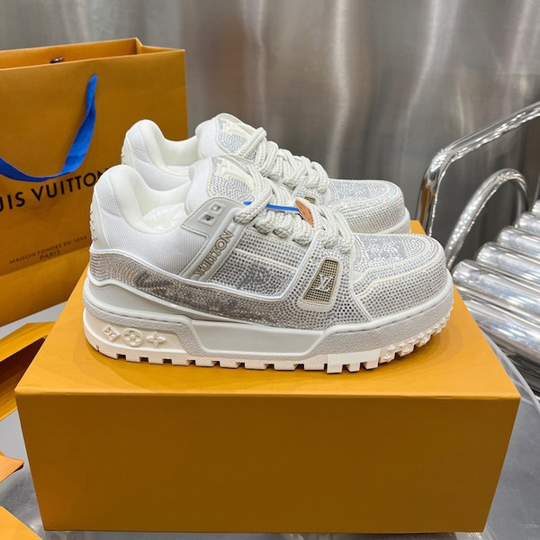 High Quality Replica UA Louis Vuitton LV Trainer Maxi Sneaker (Select Colorway)