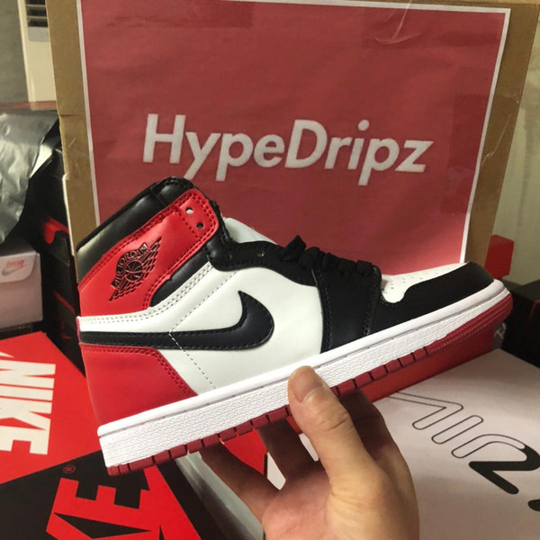 Buy UA High quality replica nike Air Jordan Retro 1 High OG Chicago Black Toe  Sneakers from HypeRepTime, best replica designer brand website