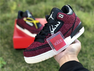 Buy UA High quality replica nike Air Jordan Retro 3 Vogue AWOK sneakers from HypeRepTime, best replica designer brand website