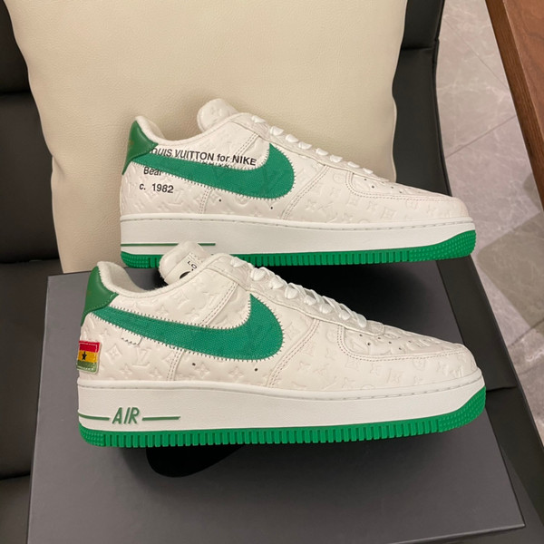 Buy High quality replica UA Louis Vuitton X Nike Air Force 1 White, Sneaker from HypeRepTime, best replica designer brand website