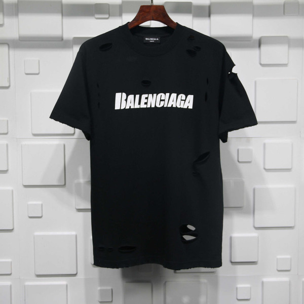buy High Quality Replica UA Balenciaga Distressed Black, Tshirt replica from hypereptime Balenciaga