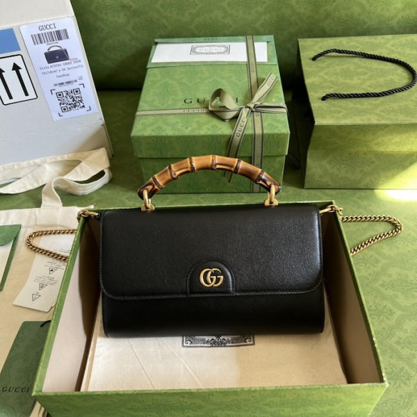 buy High Quality Replica UA Gucci Diana mini shoulder Black, Bag replica from hypereptime Gucci