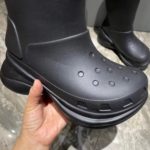 High Quality Replica UA Balenciaga x Crocs Boots kanye west garden shoes ( Pick color)