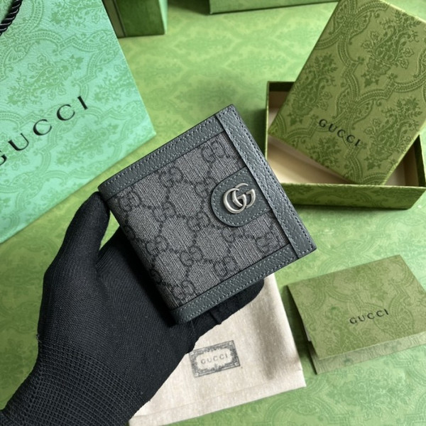 High Quality Replica UA  Gucci Ophidia GG Grey Wallet