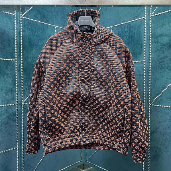 High Quality Replica UA Louis Vuitton Gradient Monogram Mesh Blouson