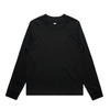 wo's-mock-l/s-tee-black