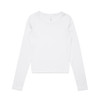 wo's-organic-rib-l/s-tee-white