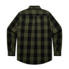 check-shirt-black/army-back