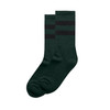 relax-stripe-socks-(2-pairs)-pinegreen/black